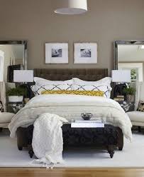 Mirrors Over Nightstands Small Master Bedroom Home Bedroom Contemporary Bedroom
