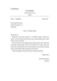 Baik dikirim via email/online itulah cuplikan bentuk redaksi contoh surat lamaran kerja di restoran. 16 Contoh Surat Masuk Perusahaan Dinas Resmi Dll Contoh Surat