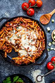 Easy Baked Ziti With Meat Sauce Recipe Good Life Eats