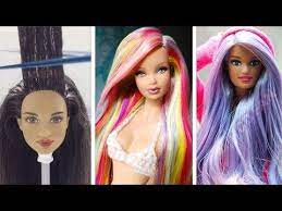 Barbie Hairstyle Tutorial Barbie Hair Color Transformation Easy Hairstyles Compilation 2018 Youtube Barbie Hair Barbie Hairstyle Hair Products Online