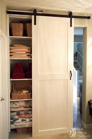 It's all here for week 88! This Repurposed Barn Door Does Double Duty As Bathroom Door And Linen Closet Door Neat Way Do U Sliding Barn Door Closet Sliding Closet Doors Barn Door Closet