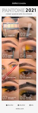 Bonito maquillaje paso a paso. Colores Pantone 2021 Tutorial De Maquillaje Paso A Paso Esika