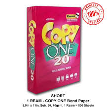 Various measures of paper quantity have been and are in use. Copy One Bond Paper Short Copy Paper Papers 70gsm Substance 20 Short Size 8 5inx11in 8 5 Inches X 11 Inches Set Of 1 Ream Genuine And Original Lazada Ph