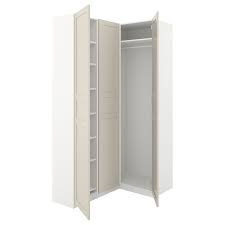 Pax Hoekkledingkast Wit Flisberget Lichtbeige 160 88x236 Cm Ikea In 2020 Corner Wardrobe Ikea Pax Corner Wardrobe Pax Corner Wardrobe