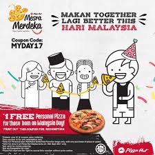 Ilustrasi mesyuarat agung kali ke 3 25 mac 2017 persatuan seni rupa ini dipetik dari post. Pizza Hut Free Personal Pizza For Malaysia Day Babies