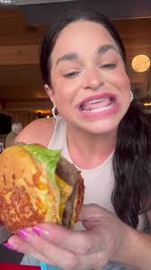 Trying @Wendy’s new Loaded Nacho Cheeseburger and Queso Fries available now  and sooo good #takeawendysbreakfast #burgertok #burgers #wendys #ad