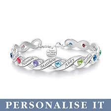 Hgtv.com presents stylish ideas for incorporating birthstone hues into your decor. Forever Always Family Birthstone Bracelet