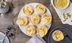 Weisse Schokoladen Zitronen Tartelettes Rezept Zitronencreme Rezepte Kochen Und Backen