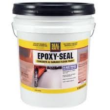 Seal Krete Epoxy Seal Slate Gray 922 5 Gal Concrete And Garage Floor Paint 922005 The Home Depot Garage Floor Garage Floor Paint Garage Floor Epoxy