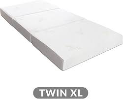 Amazon Com Milliard Tri Folding Memory Foam Mattress With Washable Cover Twin Xl 78 Inches X 38 Inches X In 2020 Memory Foam Mattress Washable Cover Folding Mattress
