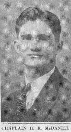 1LT Harley Ross McDaniel (1909-1943)