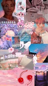 Customize and personalise your desktop customize your desktop, mobile phone and tablet with our wide variety of cool and interesting bts pink aesthetic purple aesthetic aesthetic background city pink cell phone mobile palm tree. Bts Cute Aesthetic Wallpapers Top Free Bts Cute Aesthetic Backgrounds Wallpaperaccess