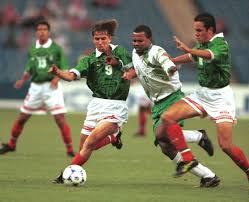 A las 9 de la mañana, arabia saudita y egipto del grupo a, se darán cita en la arena volgogrado. Mexico 5 Saudi Arabia 1 In 1999 In Mexico City Action As Mexico Take No Prisoners In Group A At The Confederations Cup Soccer Field Confederate Mexico City
