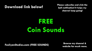 Free Coin Sound Effects Mp3 Download Fesliyanstudios