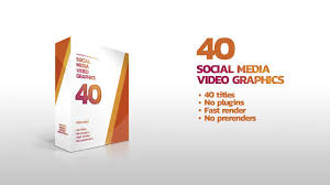 Easy customize backgrounds are changeable (alpha channel). 40 Social Media Video Graphics Premiere Pro Templates Motion Array
