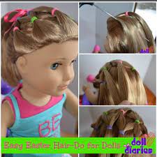 Give Your Dolls A Fun Easter Inspired Hair Style Today Easter Agig Dollhairstyle