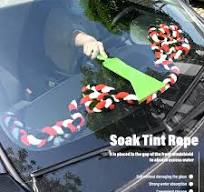 NEWISHTOOL 10 FEET Hand Braid Strand Soak Rope for Car Window Tinting  Windshield Glass Gap Water Absorbent Drying, 3 Meters Microfiber Water  Absorbed ...