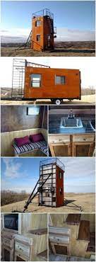 The Tilting Tower Tiny House That Can Be Pulled By Tiny House House Small House