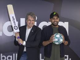 All structured data from the file and property namespaces is available under the creative commons cc0 license; Making History Rohit Sharma Named La Liga S Brand Ambassador In India Becomes First Non Footballer To Endorse League The Economic Times