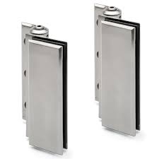 Most of our doorstops and door bumpers are available in up to 10 different finish colors including oil rubbed bronze, satin nickel, polished chrome, satin chrome, and polished brass. Wall Mounted Hydraulic Glass Door Hinge Set Kerolhardware Co Uk