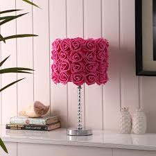 Rose petal lamp