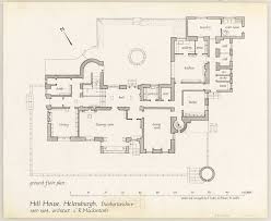 Hill House Ground Floor Plan Titled Ground Floor Plan Hill House Helensburgh Dunbartonshire 1902 1904 Arch House On A Hill Floor Plans Ground Floor Plan