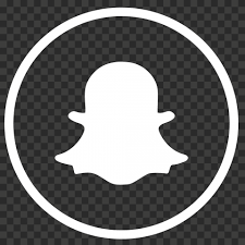 Round Outline Snapchat Logo Icon Ghost White Png Snapchat Logo Logo Icons Ghost White