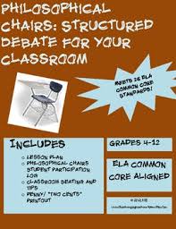 Philosophical Chairs Structured Debate For Your Students Common Core Ela Too Cool For School Student