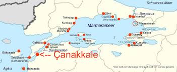 Neuer lösungsvorschlag für binnenmeer zwischen bosporus und dardanellen. Online Hafenhandbuch Turkei Yachthafen Canakkale Dardanellen