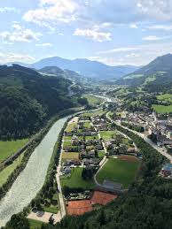 The village of st johann is located in the middle of austria's salzburg province along the banks of the river salzach. File View From Fort Hohenwerfen Near Werfen Sankt Johann Im Pongau District Austria Jpg Wikimedia Commons