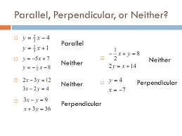 Lines are either intersecting or parallel or coincident. Parallel Perpendicular Lines Ppt Download