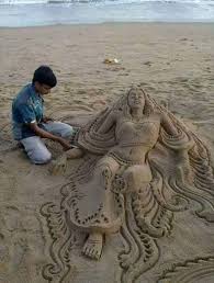 Sand Art Art Artwork Beach Sand Sculptures Sand Art Beach Sand Art