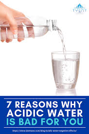 The other common side effects of alkaline water include conditions such as edema, mental confusion, and hypertension. 7 Reasons Why Acidic Water Is Bad For You