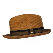 Scala Two Tone Band Panama Straw Trilby Fedora Hat Panama Hats Low Crown Hats Outfits With Hats Trilby Fedora