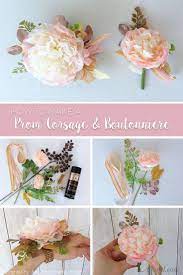 How To Make A Prom Corsage Boutonniere Corsage Prom Diy Wrist Corsage Diy Corsage