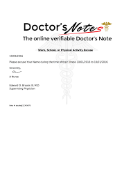 One should consider getting fake doctor's notes using a fake doctor's note template due to a number of reasons. Doctorsnote Real Online Doctor S Notes