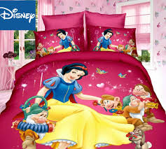 Decorate the kid's room or a guest room with dynamic twin bedding sets. Disney Snow White Bedding Set For Children Bedroom Decor Twin Size Quilt Covers Bedspread Single Flat Sheet 2 3pcs Home Textile Leather Bag