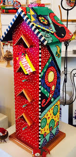 “For the Birds” Birdhouse