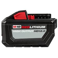 m18 redlithium high output hd12 0 battery pack