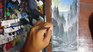 Sangat mudah untuk mengetahui jenis cat yang tersedia di pasaran, tapi media khas adalah media lukis selain kanvas atau media alternatif lain diluar media yang umum digunakan dalam seni lukis sehingga menjadi ciri. Tips Menggambar Di Kanvas Menggunakan Cat Dari Komunitas Spindleworks Spindleworks