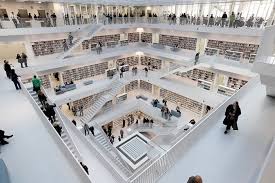 Stuttgart S Refreshingly New Modern Library City Library Modern Library Beautiful Library