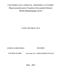 Următorul pas este cel de trecere la dimensiunea curriculară totodată psihopedagogul poate realiza funcții de psiholog școlar, învățător de sprijin, consilier psihopedagog, dar și profesor de discipline din modulul psihopedagogic. Caiet Practica Modul Psihopedagogic I