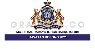 ‼️jawatan kosong ‼️ kemasukan segera waktu bekerja: Majlis Bandaraya Johor Bahru Mbjb Jawatan Kosong