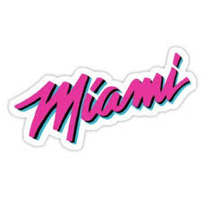 Miami heat hats & caps. Miami Heat Vice Sticker By Nicmart In 2021 Miami Heat Logo Miami Heat Miami
