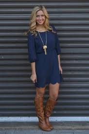 New Looks Shop New Arrivals At Ellie Clothing Boutique Navy Dress With Boots Dress With Boots Navy Dress