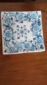 Kare Tabak Desenler Tabak Tablolar