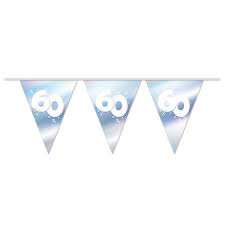 Vlaggenlijn 60 Jaar Getrouwd Diamant 60 Jaar Getrouwd Versiering Feestartikelen Be