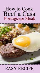 You'll be eating these asian beef recipes on repeat. Easiest Way To Make Yummy Beef A Casa Portuguese Steak Portuguese Steak How To Cook Beef Portuguese Recipes