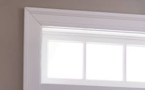 Crown molding typically adds significant visual interest or serves as an optical transition of sorts. Simple Interior Window Trim Designs