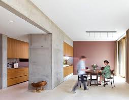 Moderne Kuche Mit Holz Sichtbeton Und Malve Bild 17 Schoner Wohnen